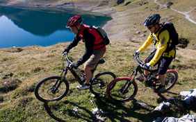 Eine Mountainbiketour - ideal! - Foto: Brand Tourismus GmbH